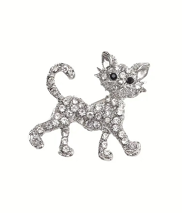 Cat brooch