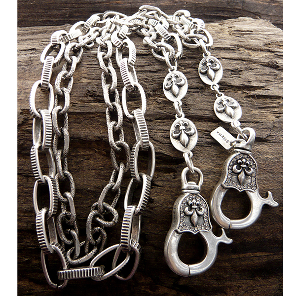 Mens stainless steel jeans chain