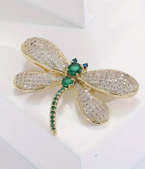 Dragonfly brooch