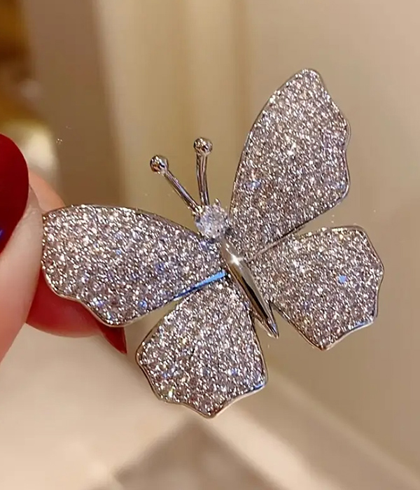 Butterfly brooch