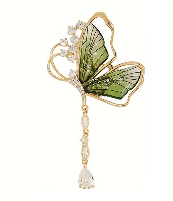 Butterfly brooch