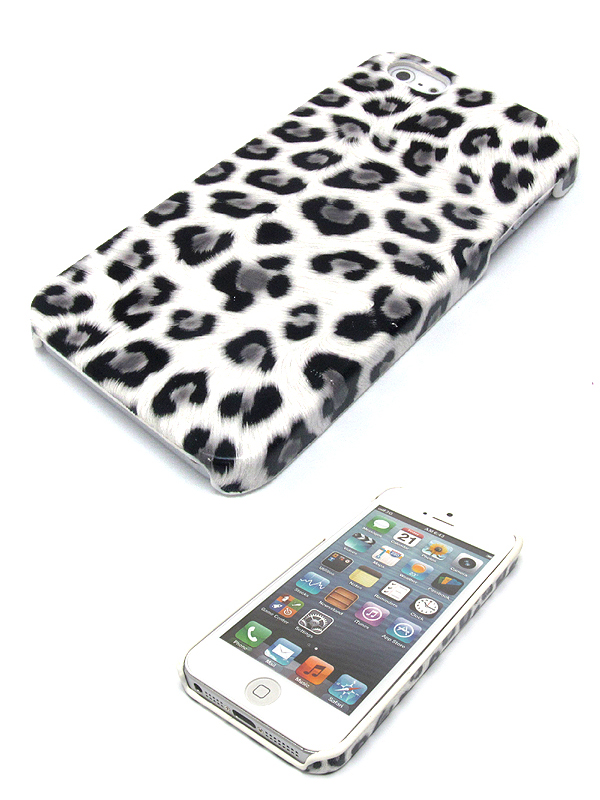 Leopard theme and hard case for cell phone case - hard case for iphone 5