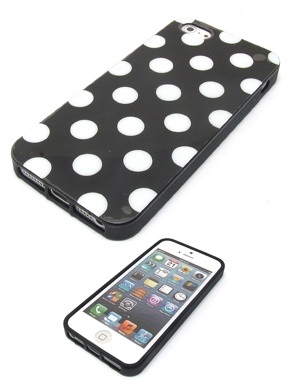 Doted theme and hard case for cell phone case - hard case for iphone 5