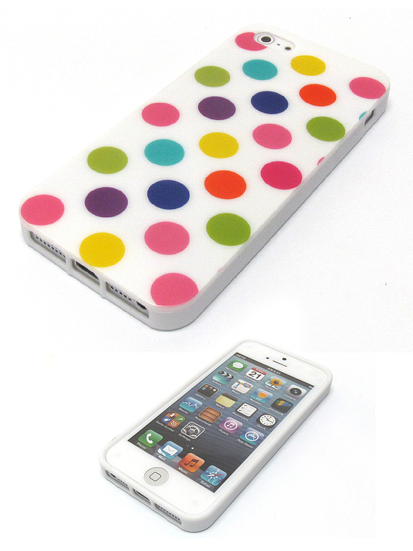 Doted theme and hard case for cell phone case - hard case for iphone 5