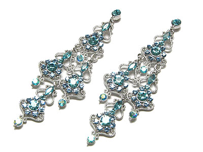 Austrian crystal chandelier earring