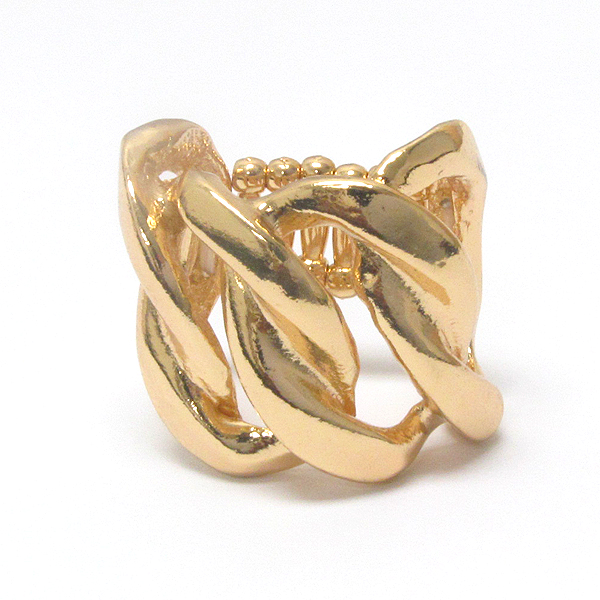 Thick chain stretch ring