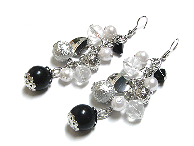 Muti ball drop earring