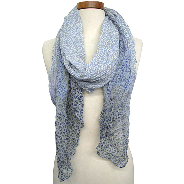 100% polyester bohemian dots spring fashion scarf