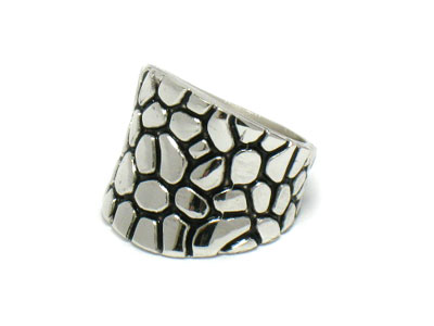 Casting metal fashion ring