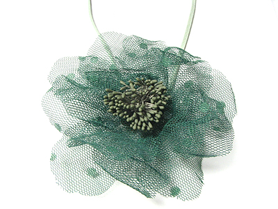 Flower hair accessory / broach convertibale