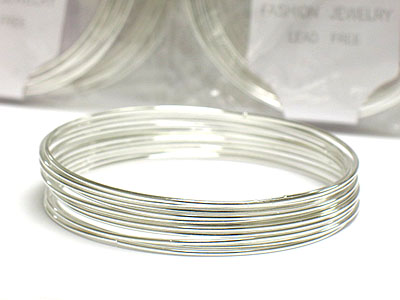 Dozen pack special multi metal bangle set mens jewelry