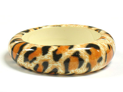 Animal print  bangle