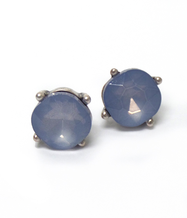 Catherine popesco inspired crystal stud earring