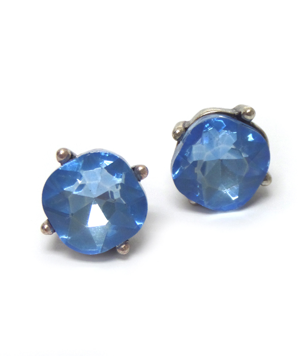 Catherine popesco inspired crystal stud earring