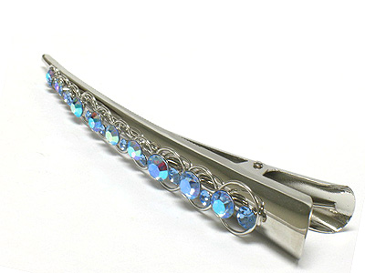 Crystal large hair clip