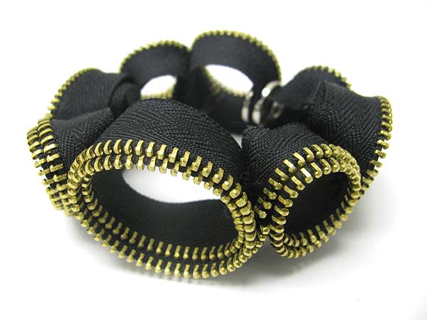 Zipper art fashion bracelet