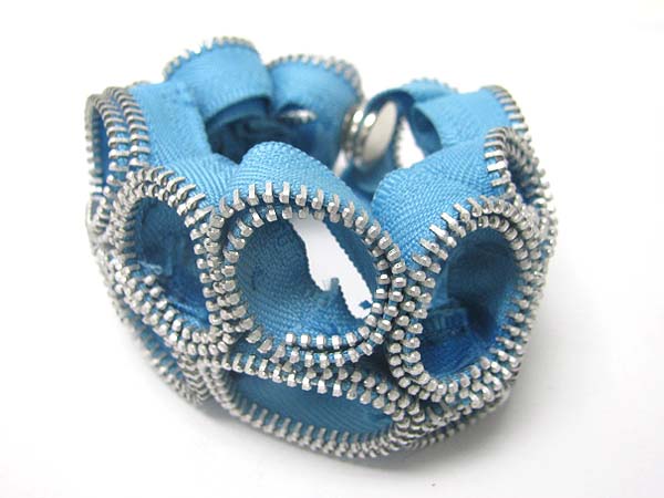 Zipper art fashion bracelet