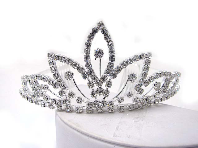 Prom or bridesmaid rhinestone tiara