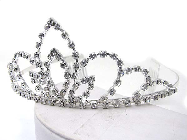 Prom or bridesmaid rhinestone tiara