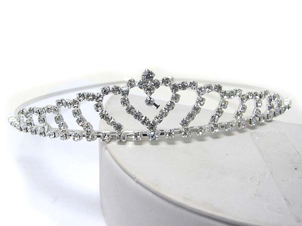 Prom or bridesmaid rhinestone tiara