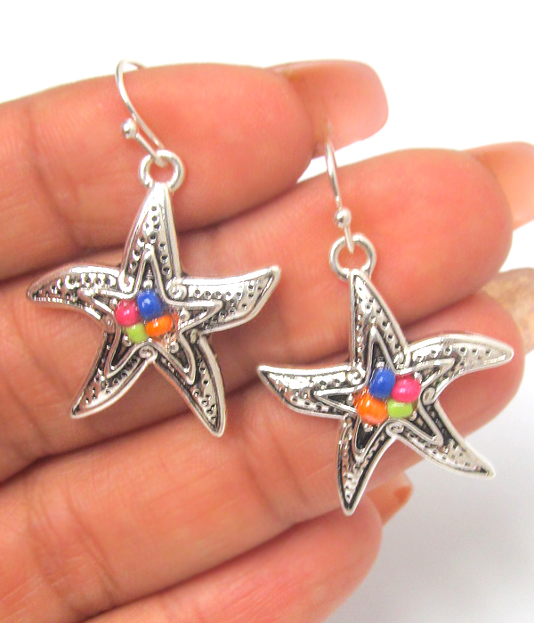 Star fish earring