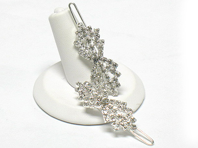 Crystal hair pin - 2pc set