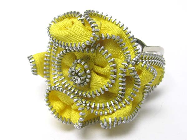 Zipper art fashion cuff bangle?