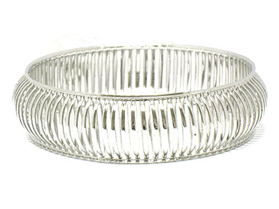 Metal  simple style bangle bracelet