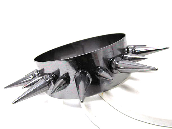 Metal spike fashion metal bangle 