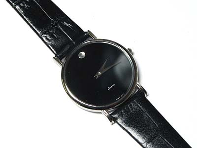 Designer inspired ultra slim watch