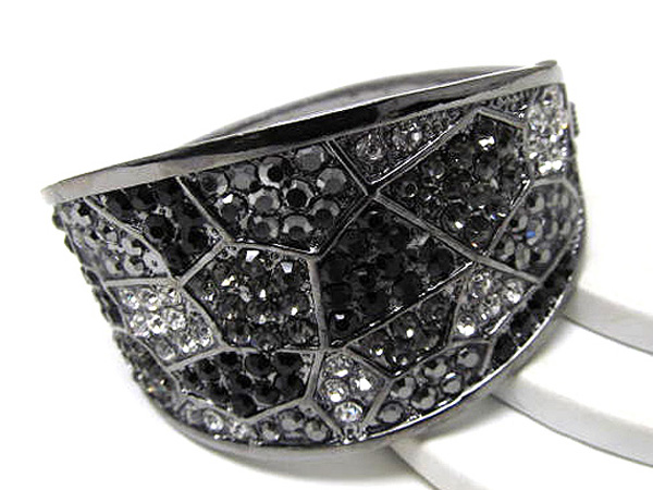 Designer style pattern hinge bangle