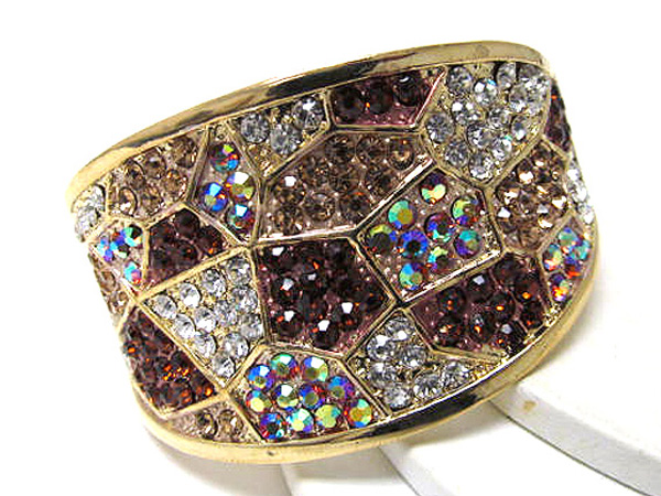 Designer style pattern hinge bangle