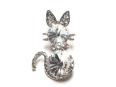 Crystal bunny badge