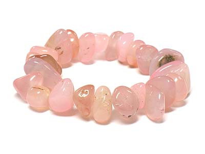 Dyed natural stone stretch bracelet