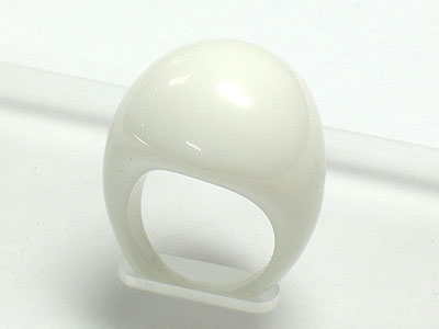 Summer puffy acryl ring