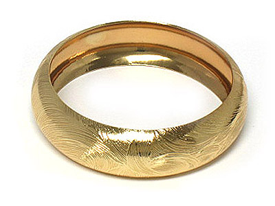 Metal deco summer bangle