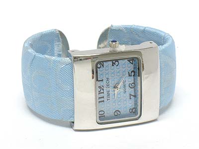 Designer inspired bangle watch pouch included