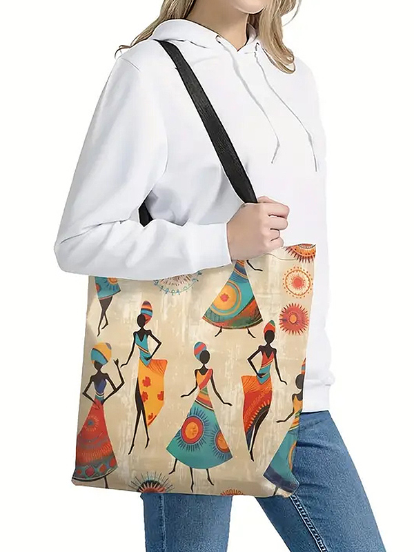 Ethnic women print shoulder bag