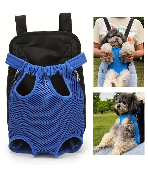 Portable backpack for dogs and cats