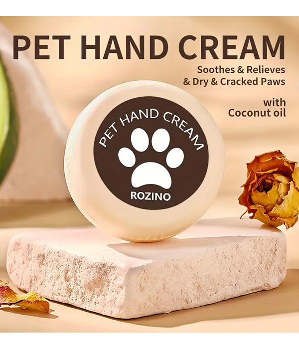 Pet paw moisturizing balm