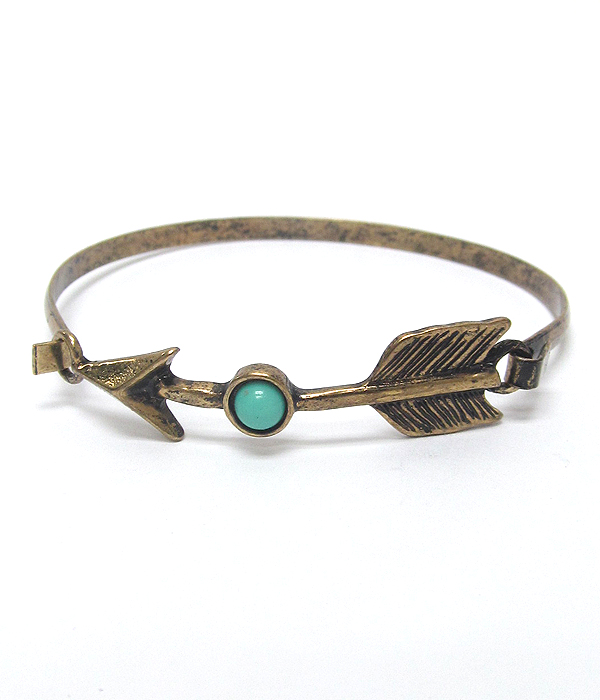 Arrow bangle bracelet 