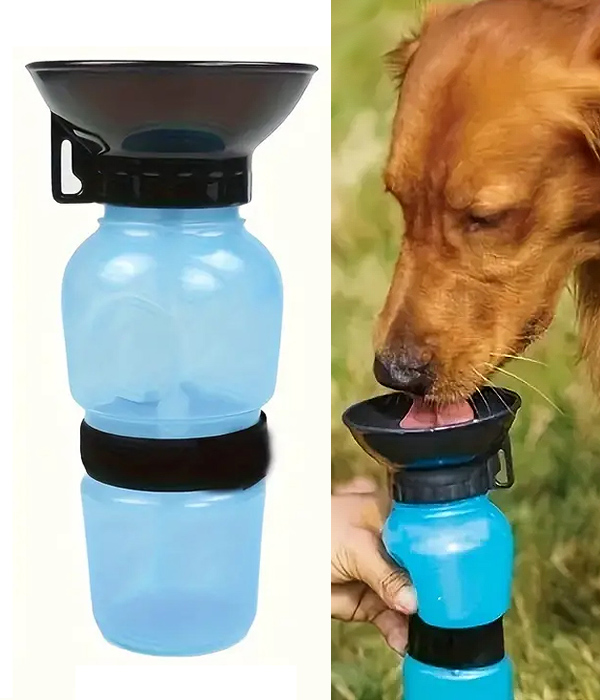 Leak proof protable dog water bottle