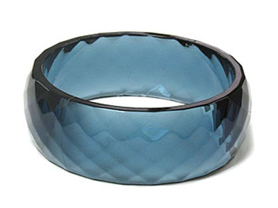 Acrylic bangle bracelet