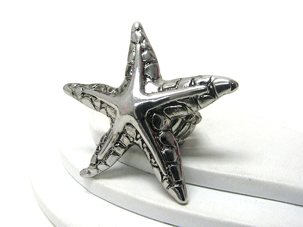 Large star fish stretch ring