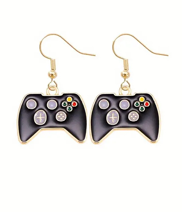Game theme earring - game controller