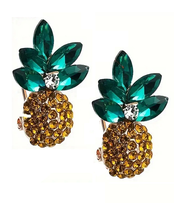 Pineapple earring