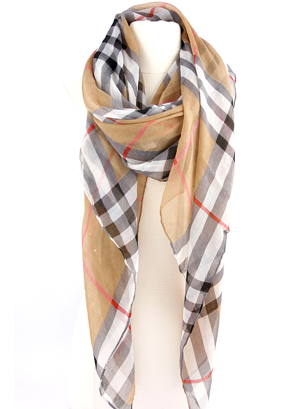 100% polyester designer pattern scarf