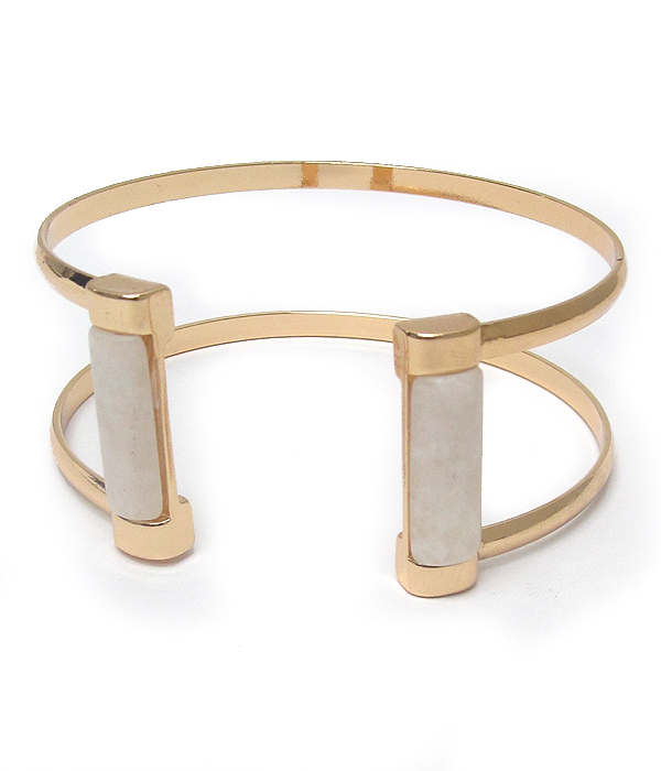 Metal cuff bracelet