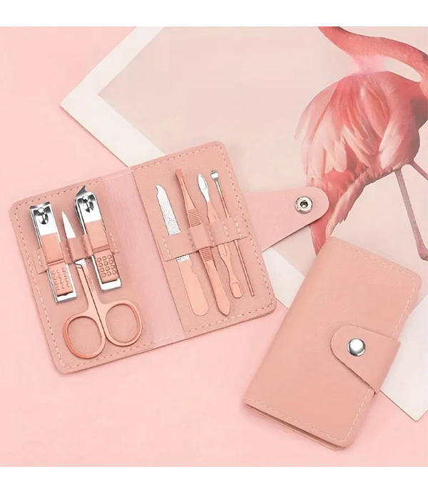 7 piece manicure set - nail clippers