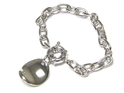 Tiffnty style charm bracelet